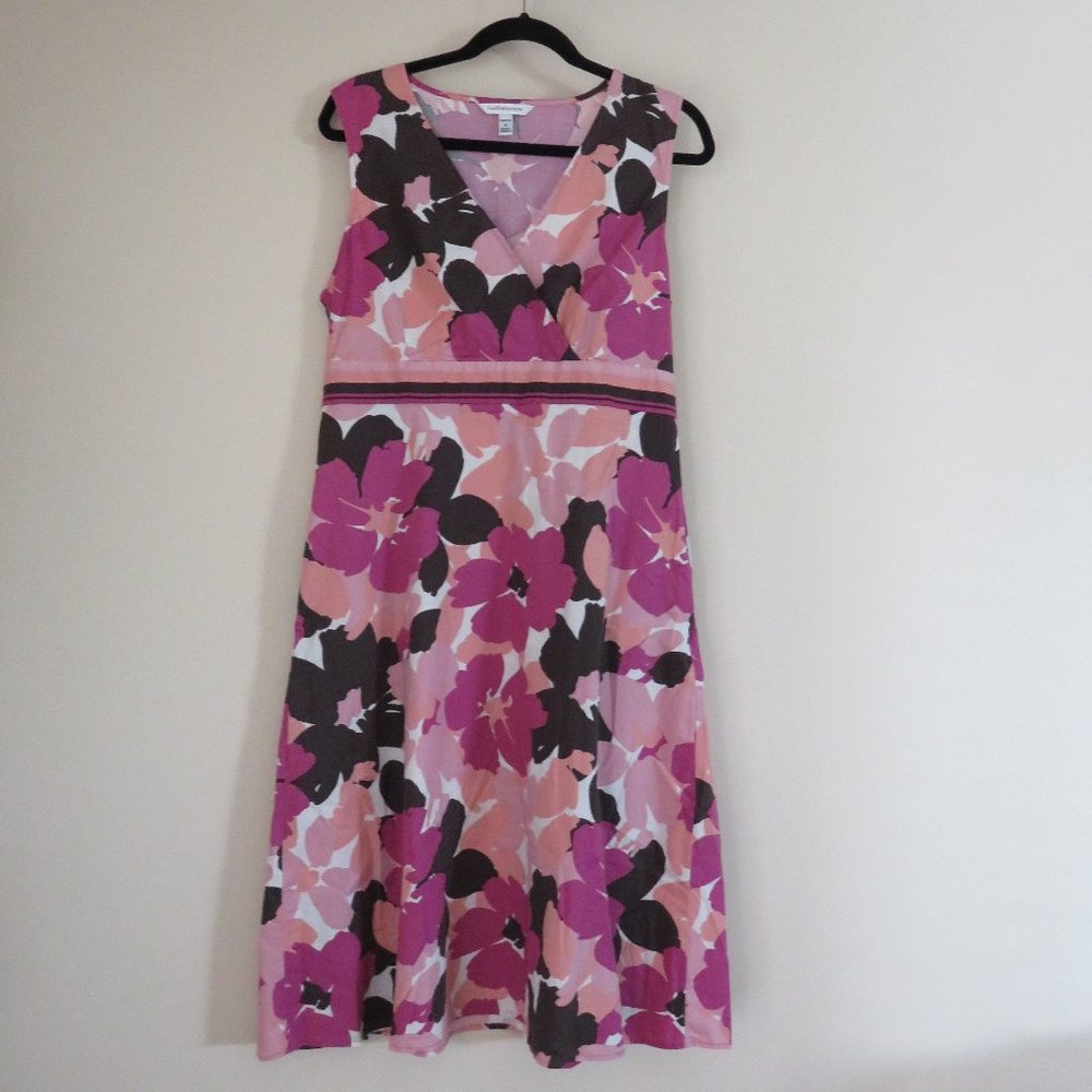 Croft & Barrow Sleeveless Dress | Pink Floral
